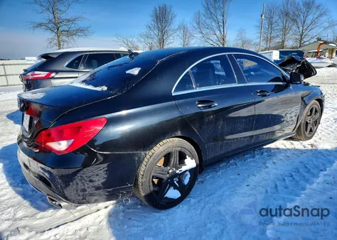 2014 Mercedes-Benz Cla 250 z USA, uszkodzony, nr VIN WDDSJ4EBXEN044501